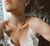 Choker em Riviera 4 voltas cravejadas no banho Ródio Branco - Camila Kruk Semijoias