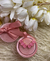 Ear Cuff em Turmalina Rosa no banho Ouro na internet