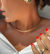 Choker texturizada com fecho jóia no banho Ouro - Camila Kruk Semijoias