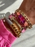 Bracelete Hermés de couro com detalhe no banho Ouro - comprar online
