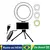 Ring light 6 polegadas (16cm) com tripé e suporte para celular - comprar online