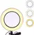 Ring light 6 polegadas (16cm) com tripé e suporte para celular - comprar online