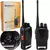 2 rádios comunicadores Walk Talk profissional baofeng Bf-777s com fone de ouvido