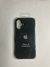 Funda silicone case iphone 16 gris oscuro