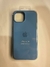 Silicone case Iphone 14 celeste pastel