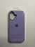 Funda silicone case Iphone 16 lila pastel