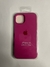 Silicone case Iphone 13 fucsia