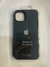 Silicone case Iphone 13 gris oscuro