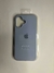 Funda Silicone case Iphone 16 celeste pastel