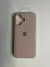 Funda Silicone case Iphone 16 rosa pastel