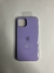 Silicone Case Iphone 13 lila pastel