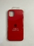 Silicone case Iphone 11 rojo