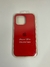 Silicone Case Iphone 13 Pro Rojo
