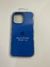Silicone Case Iphone 14 Pro Max Azul