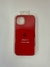 Silicone Case Iphone 15 Rojo