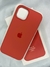 Silicone case con Magsafe iphone 13 rojo claro