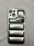 Funda Puffer Iphone 14 Plateada