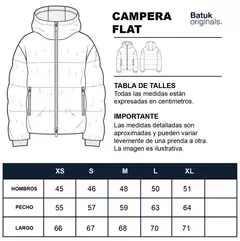 Campera Flat Roja - tienda online