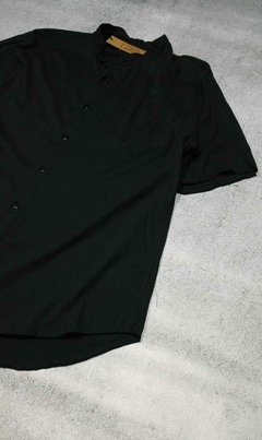 Camis Lino Negra