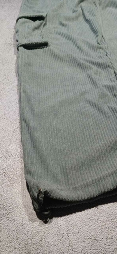 Pantalon Cargo Corderoy Perla - comprar online
