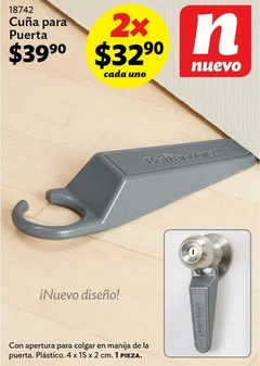 Cuña para puerta