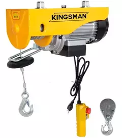 Polipasto 100-200 Kg Mini Grua Winch Electrico,elevador Kingsman Color Amarillo