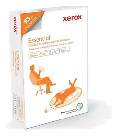 Paquete de hojas Xerox 500 Hojas Bond Tamaño Oficio Essencial Originales