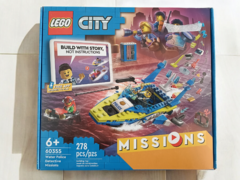Lego city police. misiones de investigación de la policía acuática