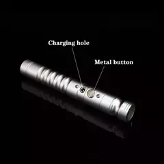 Sable iluminado para niños, espadas de luz verde con sonido FX, juego de espadas de luz expansibles para guerreros de combate de guerra de galaxias - La Vendimia