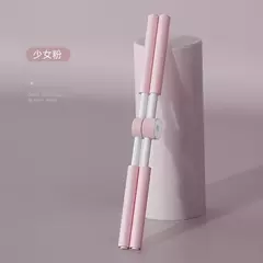 2 Piezas De Palo Abierto De Yoga Para Postura Para Mujeres Ejercicio Movilidad Equipo De Corrección Gimnasio Herramienta Rosa Espuma De Fitness Cubier - comprar en línea
