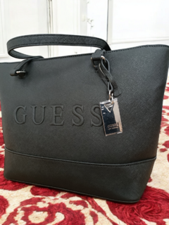 Bolsa De Mano Guess Color Negro - tienda en línea