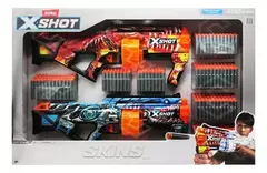 Zuru X-shot Skins La Ultima Batalla 2 Escopetas 300 Dardos