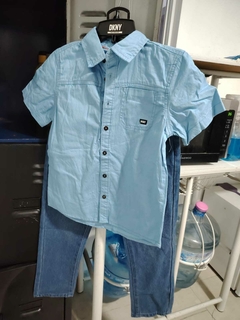 Conjunto de Camisa y Pantalón de Mezclilla Kid DKNY