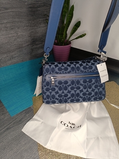 Bolsa de dama Coach Atigrado En Salida De Mezclilla 26 - comprar en línea