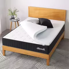 Allswell Colchón híbrido para cama en una caja de 10 pulgadas matrimonial