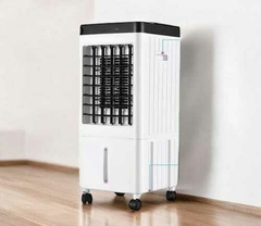 Aire Acondicionado Móvil, 3 en 1 Enfriador de Aire Evaporativo, Humidificador, Ventilador, 3 Velocidades Viento, 5.5L Tanque Agua, Control Remoto 8M,