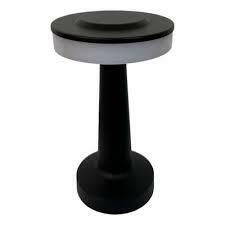 Restaurante bar KTV lámpara de mesa de metal Carga USB oscurecimiento continuo toque pequeña lámpara de noche, lámpara de noche (negro) JAMW Sencillez en internet