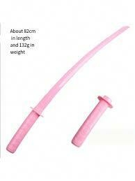 Katana de Samurai Retractable Juguete Espada Impreso 3D, Juguete Katana Divertido Regalo de Cosplay para Niños Y Adultos (Rosa) - comprar en línea
