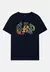 Remera GAP azul con dibujos de mar