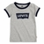 Remera LEVIS gris con logo azul