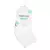 KIT COM 3 PARES DE MEIA PIMPOLHO UNISSEX CANO ALTO LISA TAMANHO 00-15 - BRANCA