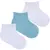 KIT COM 3 PARES DE MEIA PIMPOLHO MASCULINA CANO BAIXO TAMANHO 31-34 - AZUL/BRANCA - comprar online