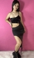 Vestido cut lentejuelas - tienda online