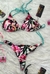 Bikini pink flowers l