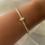 Bracelete Inspiração Detalhe Cravejado - Elis Acessórios