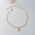 Pulseira Com Pingente De Trevo