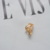 Piercing Fake Fileiras Micro Zirc