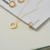 Piercing Fake Fileiras Micro Zirconia