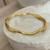 Bracelete Ondulado Fino - comprar online
