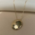 Colar Chapa Oval 45cm